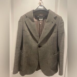 Junya Watanabe Comme dès garçons grey wool jacket